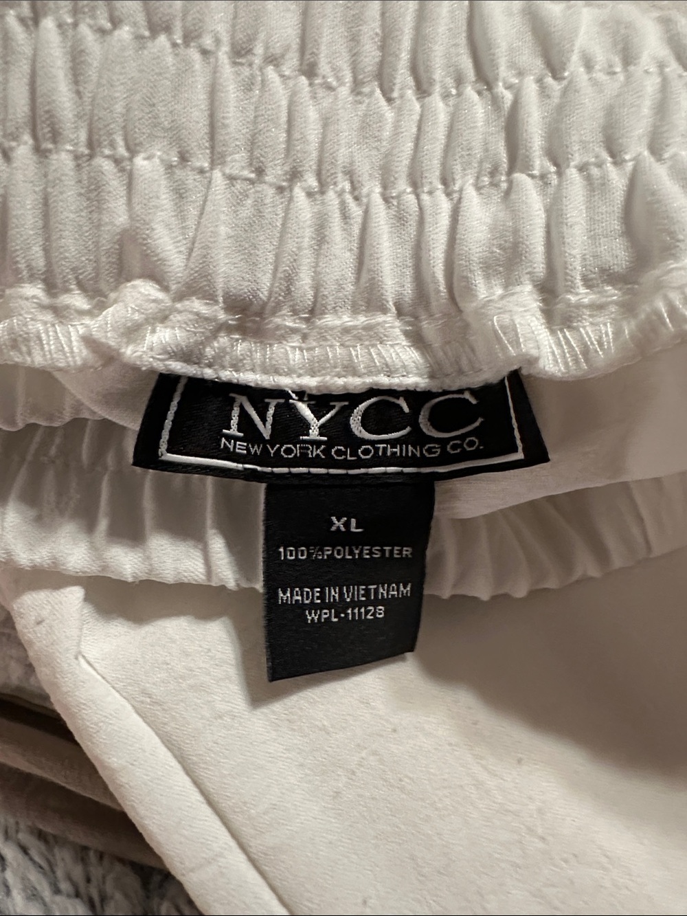 New York Clothing Co. White Pant
